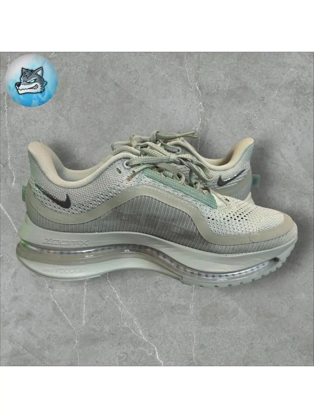 Nike Air Zoom Pegasus Premium Mens‎ Size 5 Green Athletic Sneakers HQ2592-300